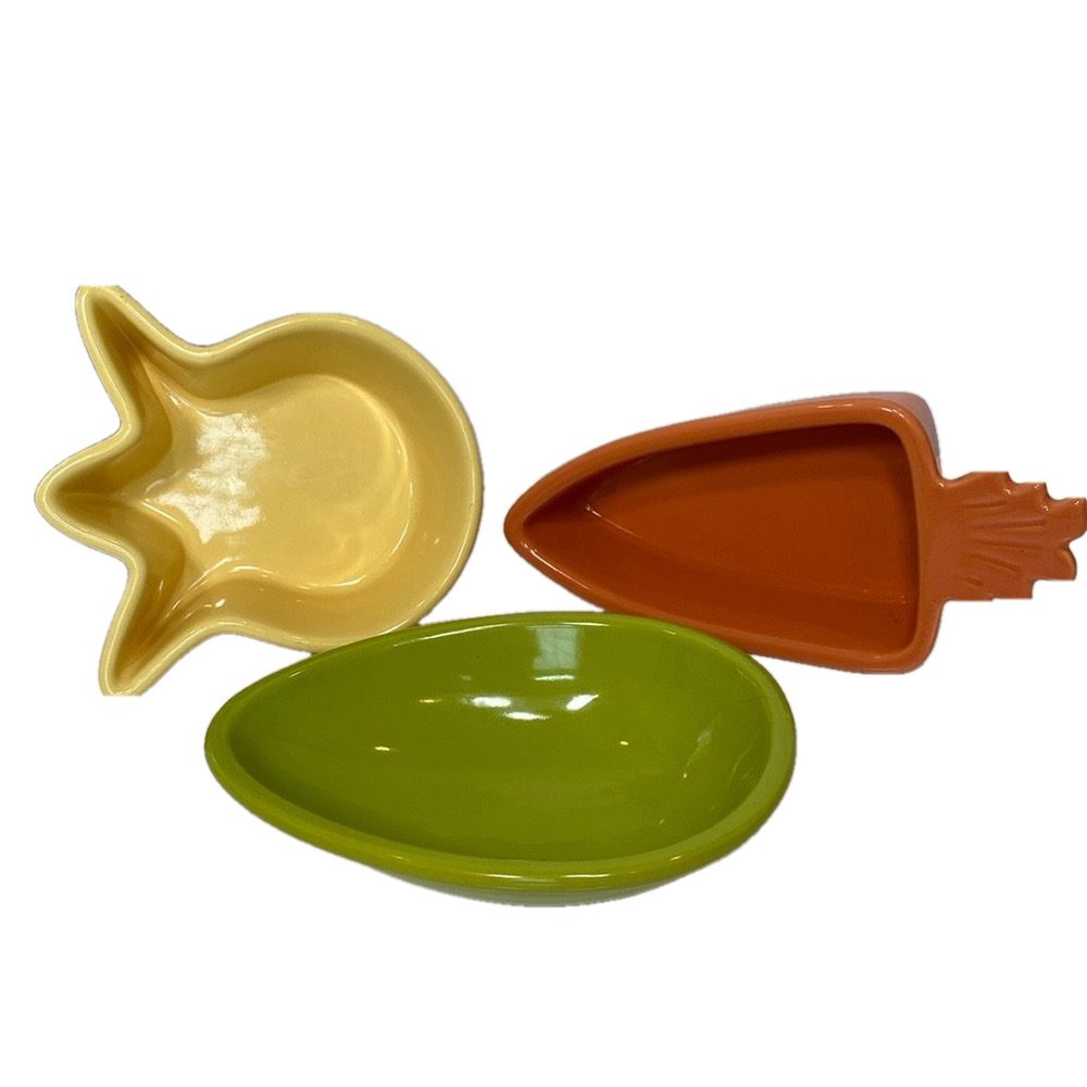 Chantal Spring Easter‎ Trio Ramekins Baking Dish Oven Freezer Microwave